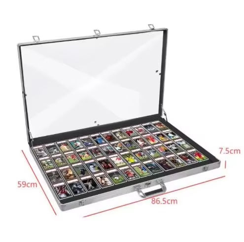 Shock-Resistant PU Leather Trading Card Case