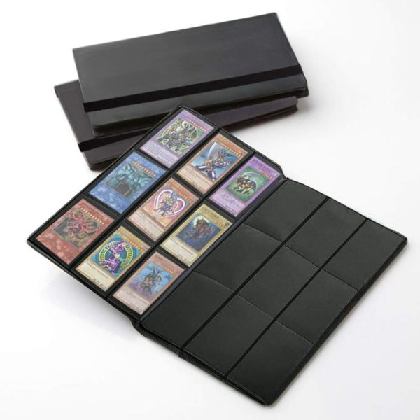 4 Pocket PU Leather Trading Card Binder