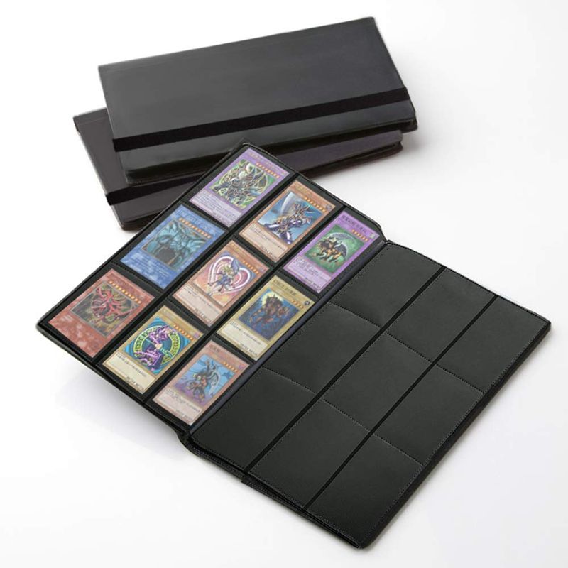 4 Pocket PU Leather Trading Card Binder