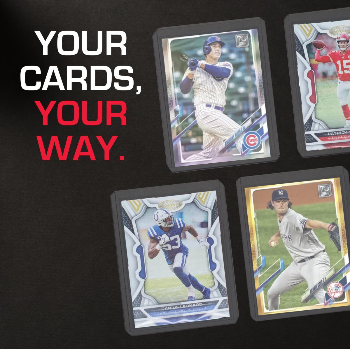 Rigid PVC Card Holders 35pt
