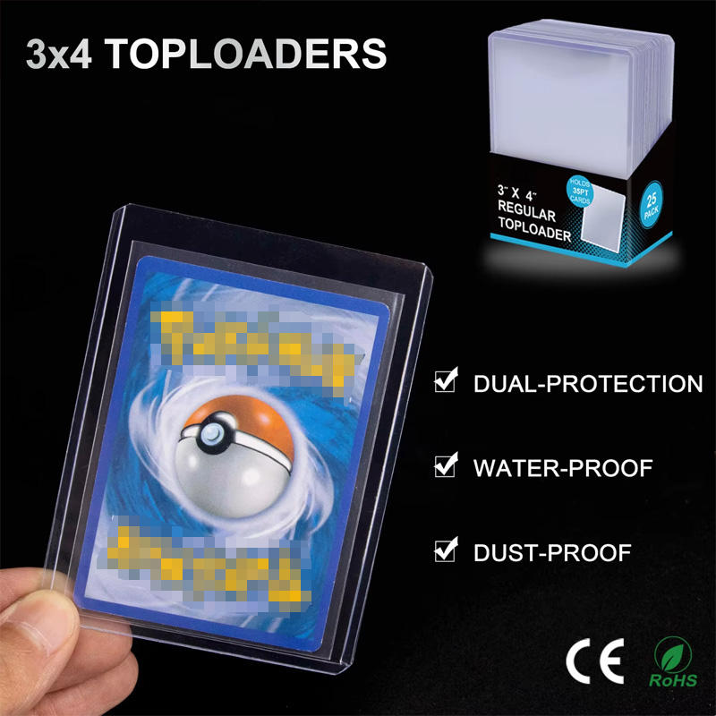 35pt Clear PVC Rigid Card Protector